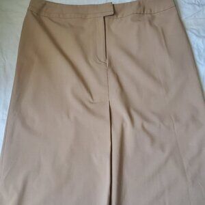 Gloria Vanderbilt Front Pleat Midi Skirt